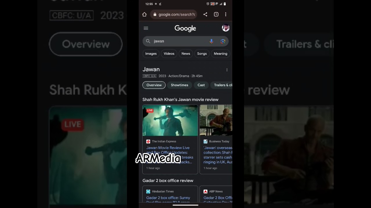 search jawan on Google 