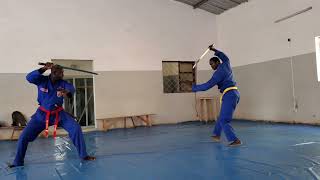 Démonstration Sabres Vovinam Viet Vo Dao Sénégal