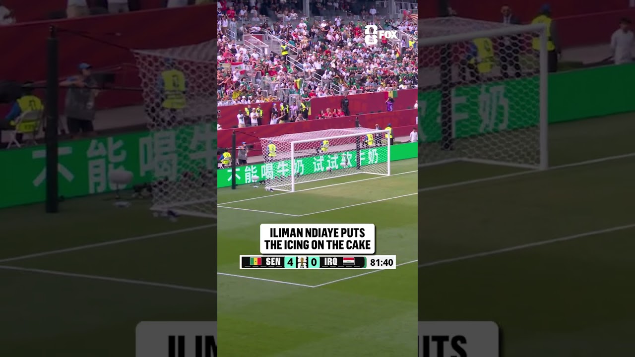 SENEGAL IS HAVING A GOAL OF THE TOURNAMENT COMPETITION