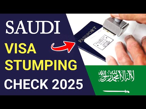 Saudi Visa Stamping