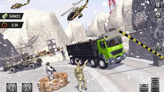 us army cargo transport truck driving simulator android gameplay\part 1 screenshot 1