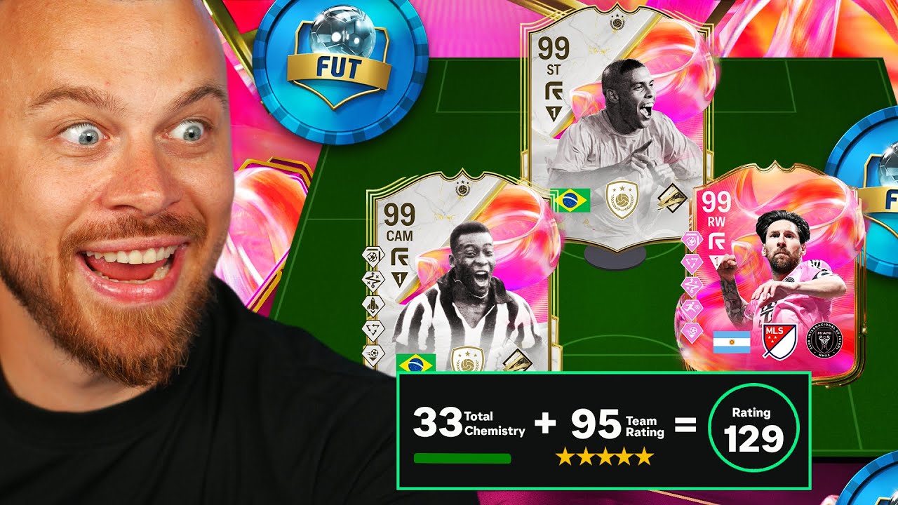 Нереално Достигнахме 129 Рейтнат Драфт Отбор с 99 Futties Карти и се случи това..