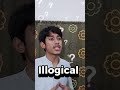 Irony #uncertainversewithsaad #illogical #logic #reasoning #viral #shorts #motivation #philosophical