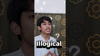 Irony #uncertainversewithsaad #illogical #logic #reasoning #viral #shorts #motivation #philosophical