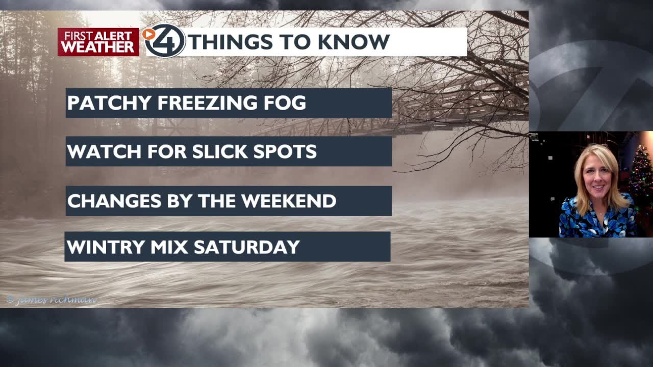 🌫️Freezing fog and drizzle for now, but we're tracking freezing rain in ...