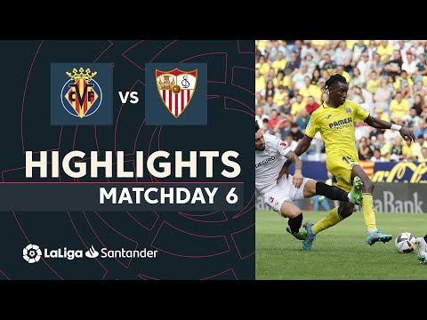 Villarreal Sevilla Goals And Highlights