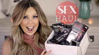 Mehron SFX for Halloween and Makeup Haul!
