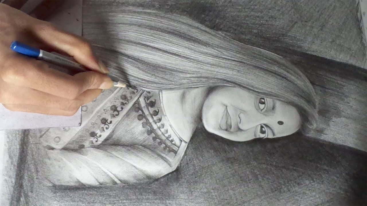 Portrait 2 Pencil Art 2020 YouTube