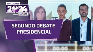 Segundo Debate Presidencial con más ataques que propuestas.