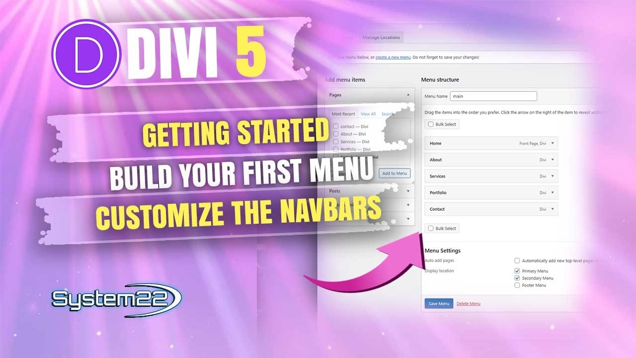 Divi 5 Menu Tutorial: Create & Customize Your Navbar Like a Pro - YouTube