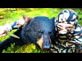 SNEAKING up on a DANGEROUS PREDATOR! - Catch, Clean, Cook BLACK BEAR