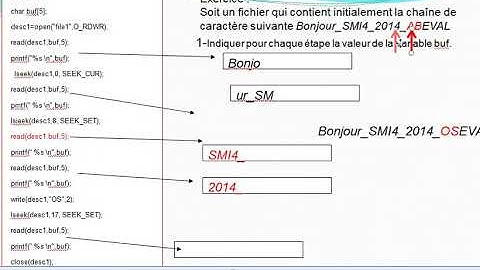 Exemple  - open, read, write et lseek.mkv