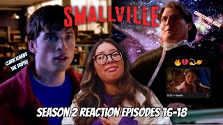 😱 SMALLVILLE REACTION Season 2 Episodes 16–18| Fever, Rosetta &amp; Visitor | Clark’s Secret Revealed?!👀