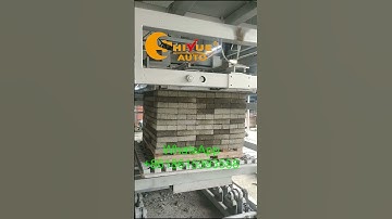 Automatic concrete block cuber brick cubing system hollow block solid brick stacking system 2022