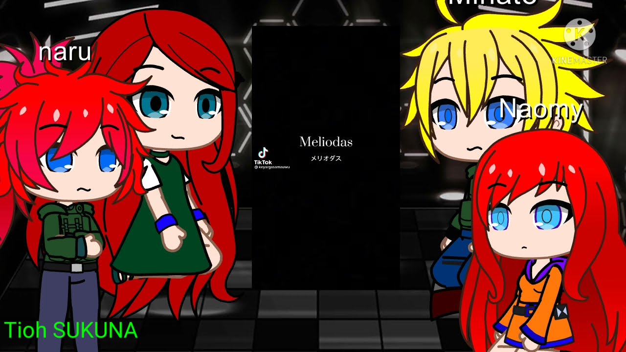 família do Naruto reagindo a Naruto as Meliodas