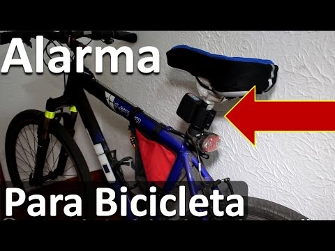 Alarma para Bicicleta con Código de Seguridad y Sensor Movimiento 