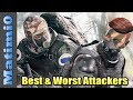 Best & Worst Attacking Operators - Rainbow Six Siege - Year 3