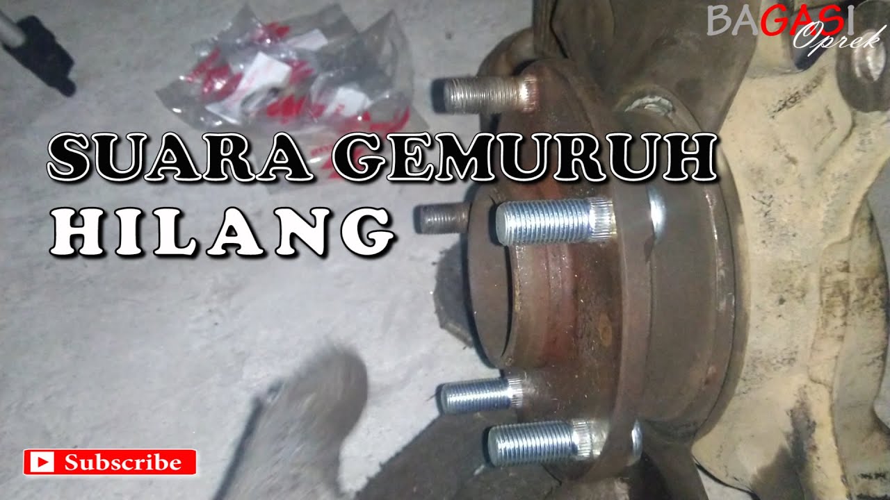 Cara Mengganti Klaker / Bearing Roda Depan Suzuki Sx4 - Youtube