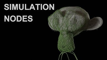 Grow Vines/Ivy using Simulation Nodes in Blender 3.5 | Tutorial
