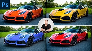 How to Change the Color of Car in Photoshop - Fast and Easy