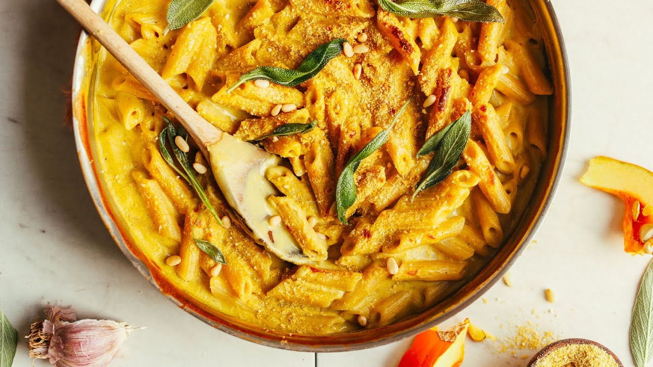 Vegan Pumpkin Mac n' Cheese | Minimalist Baker Recipes