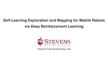 Self Learning Exploration and Mapping for Mobile Robots