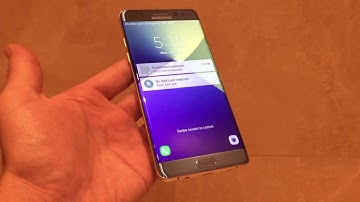 Galaxy Note 7: How to Enable/Disable Quick Launch (Camera Shortcut)