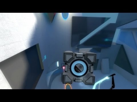 hydraulic press Portal 2: Eidolon - Slanted Lasers