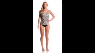 Jantzen Island Bazaar H-Back Tankini Top Swimoutlet