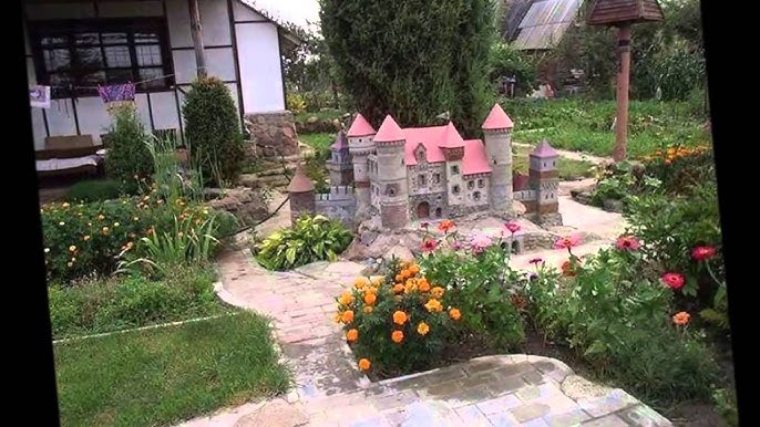как красиво украсить двор в частном доме | Дзен