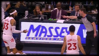 Referee FORCES Gary Trent Jr to Leave the Game - Raptors vs Magic