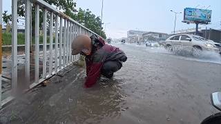 Massive Water Flooding Meets a Completely Clogged Drain