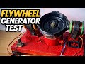 DC Motor Generator Test#diy