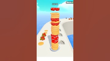 Pancake Run Level 281 Gameplay Walkthrough Android #Shorts