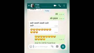 Romantic Whatsapp Chatting With Girlfriend