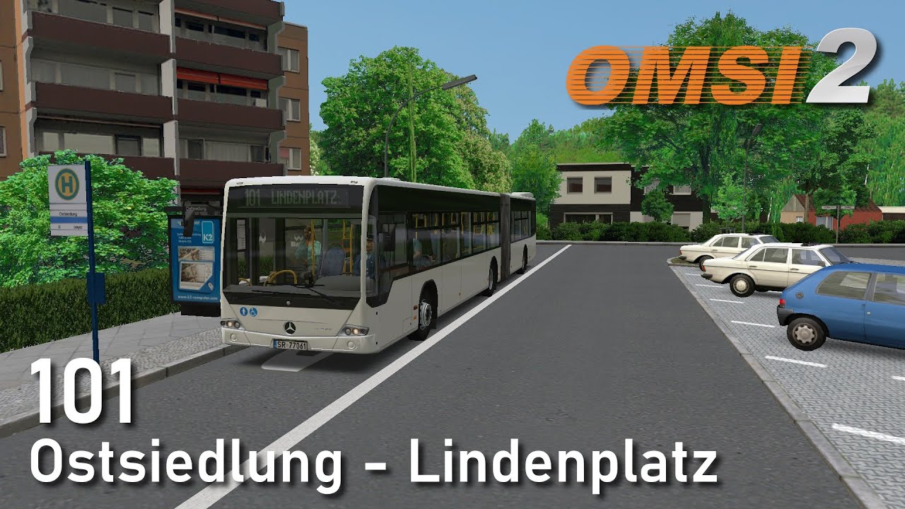 101 | Ostsiedlung - Lindenplatz |  MB Conecto G | Ebstein | OMSI 2 HUN