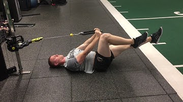 Alternating Cable Deadbug