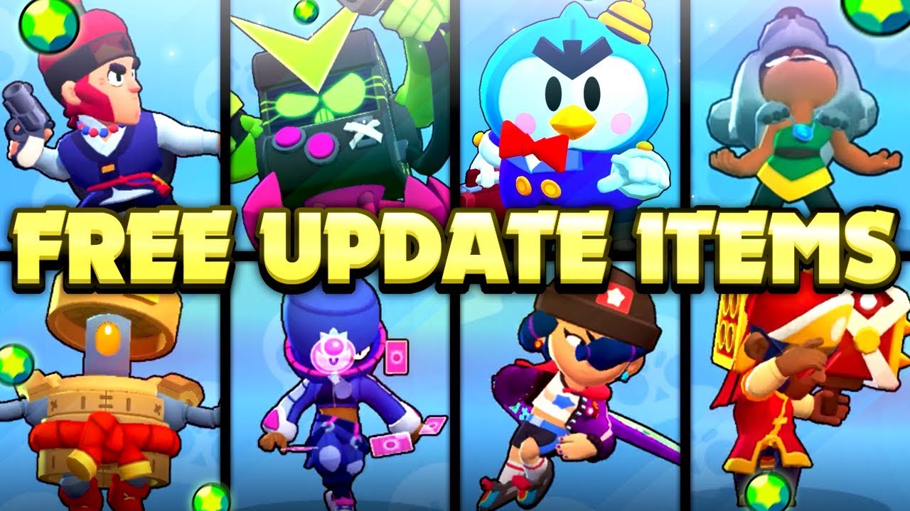 Free Update Items For F2p Players Mr P Virus 8 Bit More Brawl Stars Huge Update Giveaway Youtube - free brawl stars account with 8 bit