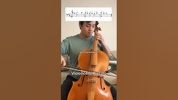Modern cello vs.✨5 string✨baroque cello #classicalmusic