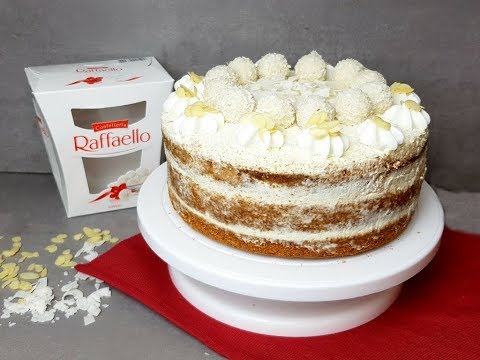 Leckerste Raffaello Erdbeer-Torte / Erdbeertorte mit Kokos / Raffaellotorte Rezept. 