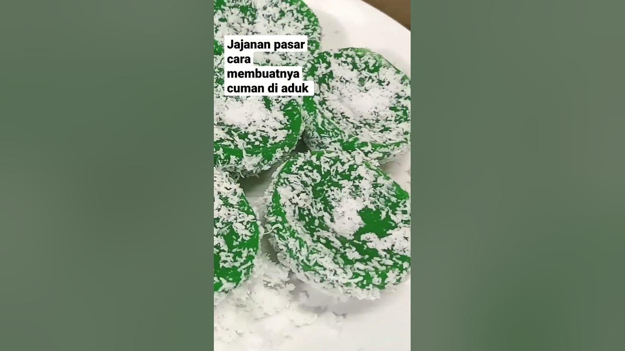 jajanan pasar cara membuatnya cuman di aduk kue lumpang @mbaknie