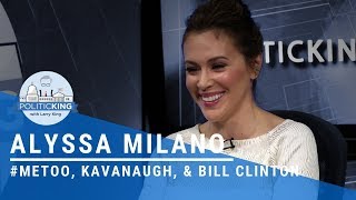 #MeToo, Kavanaugh, Bill Clinton, and the Dodgers: Alyssa Milano Joins Politicking