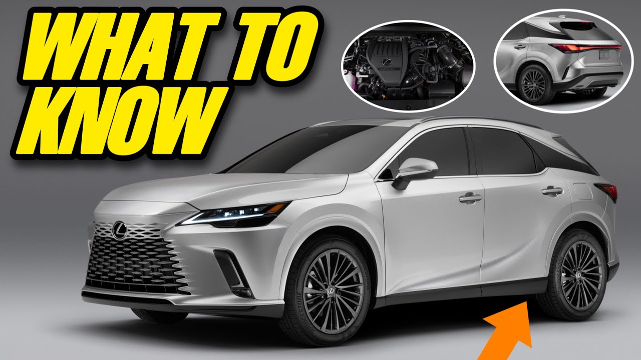 Lexus Just Dropped A Completely New RX: Here's Everything That's New