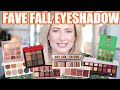 Favorite Fall Eyeshadow Palettes| MsGoldgirl