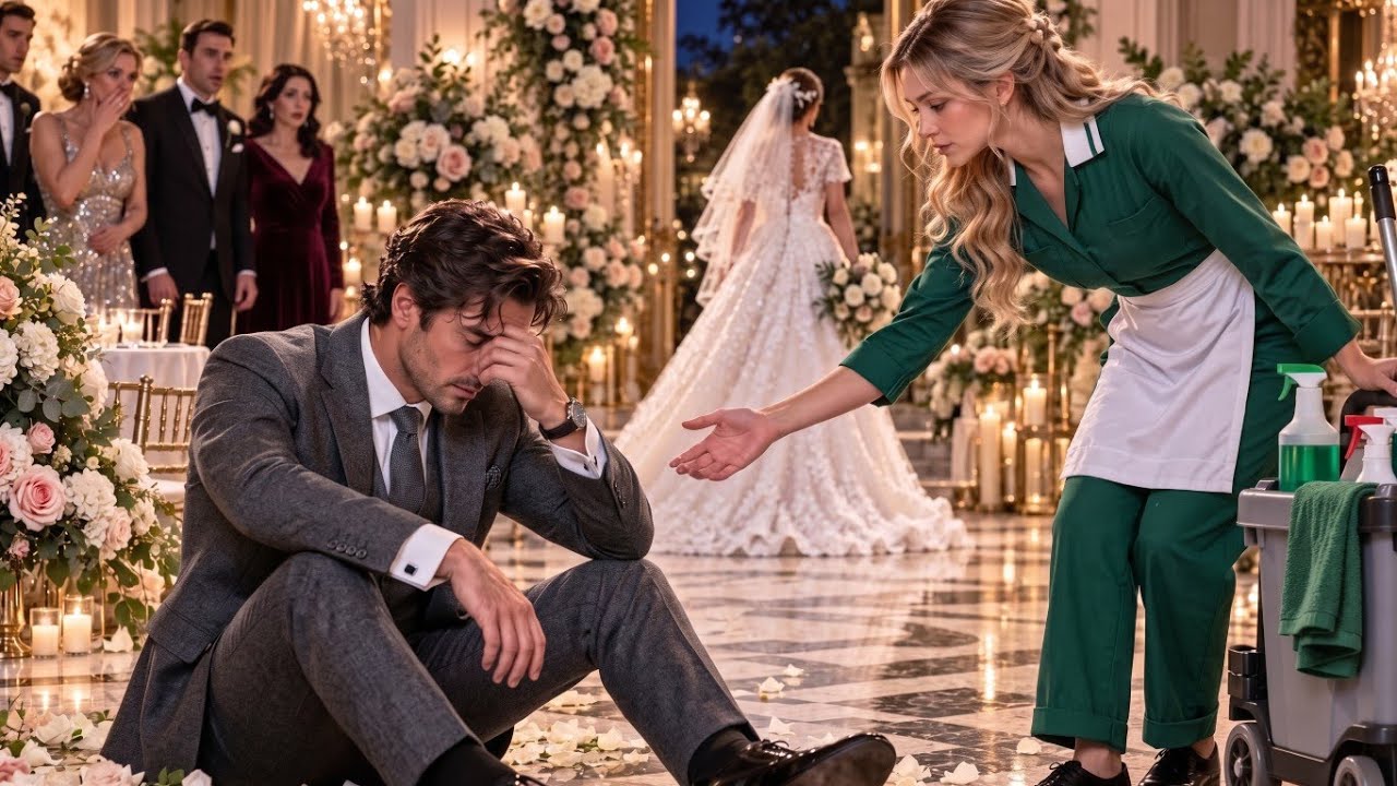 Millionaire Abandoned by Rich Bride on Wedding Day—Then a Poor Cleaner Offered Him Her Hand