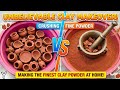 Red clay pots Crushing asmr||#claypots #crunchyasmr #viralvideo #satisfying  @CrushandCrunchASMR 