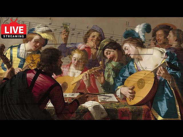 🔴 ♫ Baroque Live Music 24/7 - Classical  Music from the Baroque Period ♫ クラシック ライブ class=