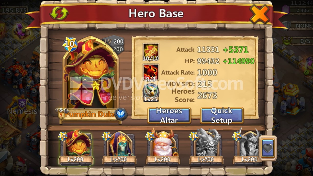 Guild Wars Attacking Defense Heroes Head On Castle Clash
