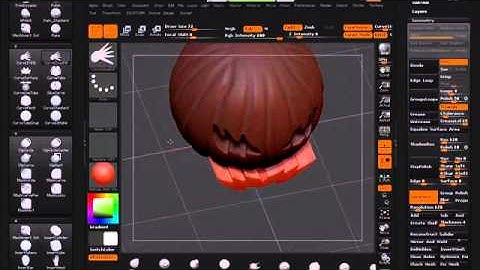 ZBRUSH 4 R2 PUMPKINS.mov