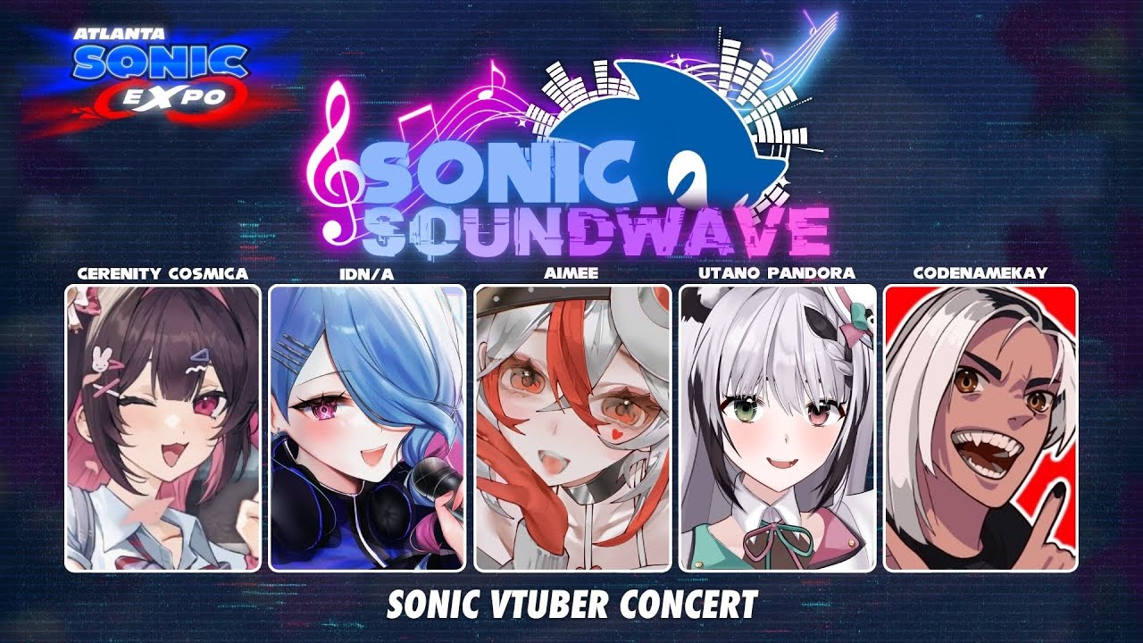 【Sonic Expo ATL 2025】Sonic Soundwave VTuber Concert【Aimee】